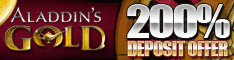 US Players Welcome at Aladdins Gold