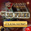 400% Welcome Bonus Grand Fortune Casino image